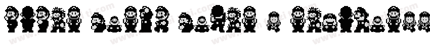 Super Mario Maker 2 Regular字体转换